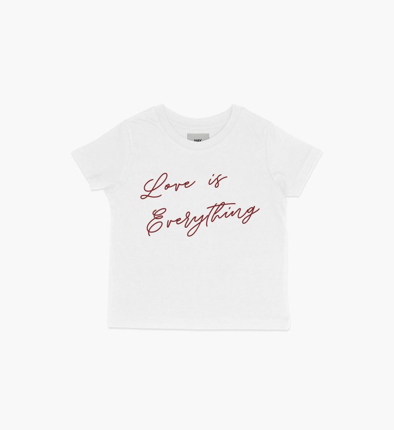 BABYTEE-Love is everything - white