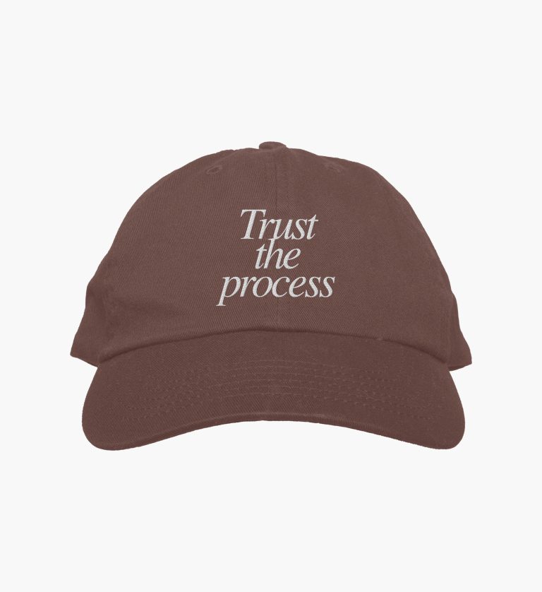 CAP-trust the process - brown