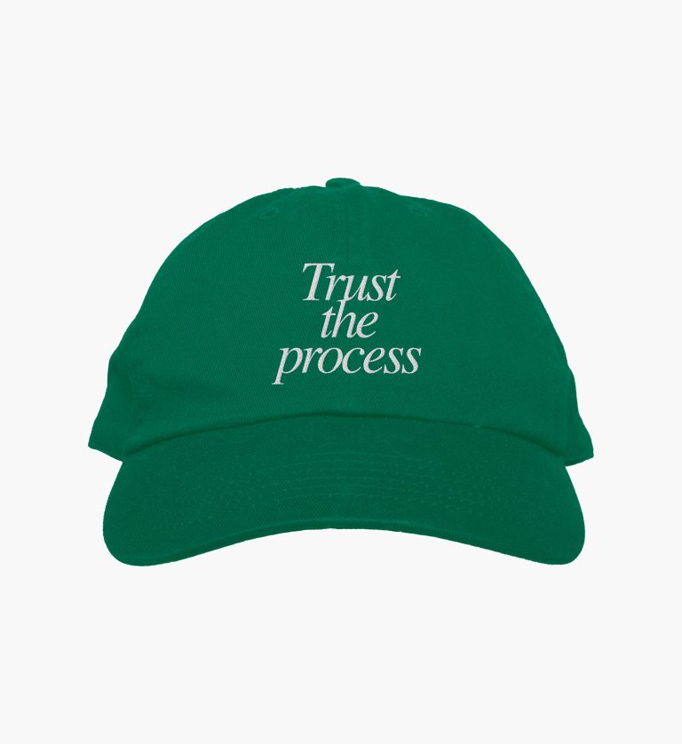 CAP-trust the process - green