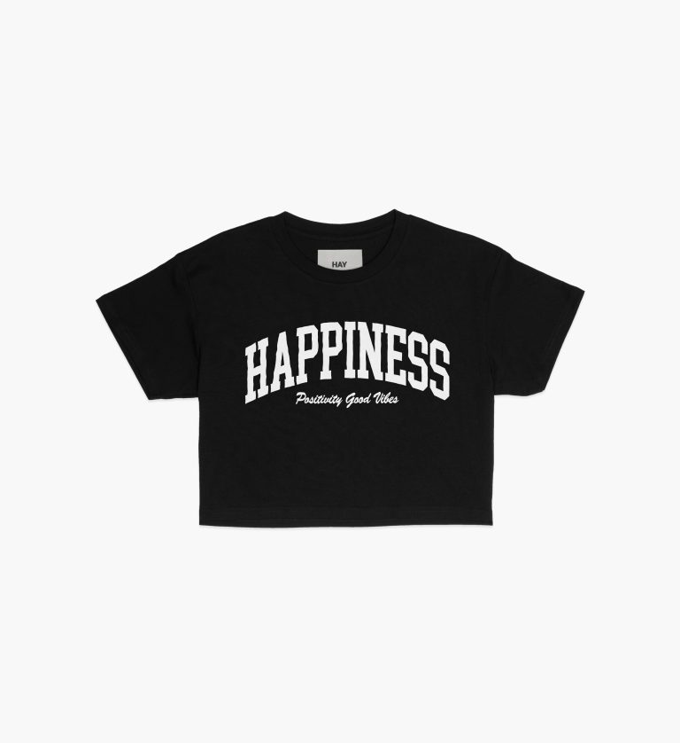 CROP-happiness - black