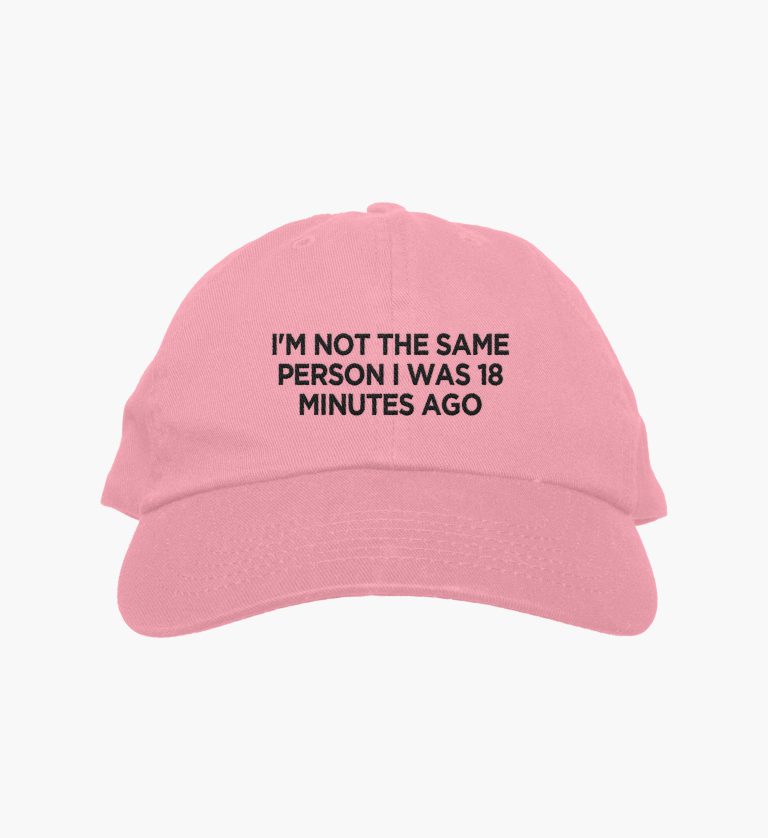 CAP-i'm not the same - pink