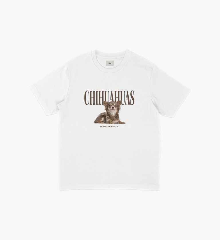 TSHIRT-Chihuahua - white