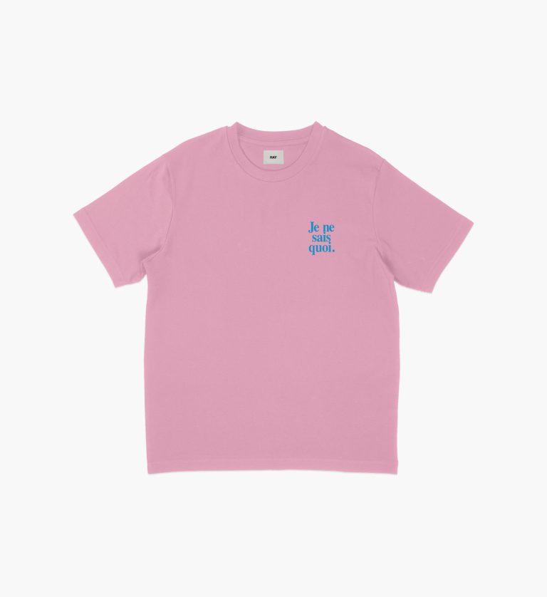 TSHIRT-Je ne sais - pink