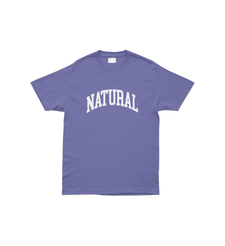 TSHIRT-natural - purple